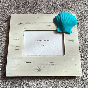 🛍️ 4x6 Seashell Photo Frame